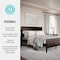 Martha Stewart Corbin Queen Size Solid Wood Platform Bed w/Wooden Headboard and Footboard, Dark Brown MG-090026-Q-DKBRN-MS - alternate 10